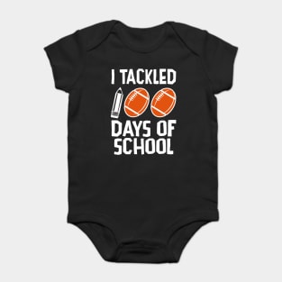 I tackled 100 days of school Baby Bodysuit